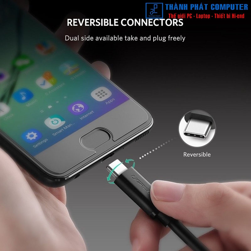 Cáp USB Type-C dài 1.5m chuẩn USB 2.0 Ugreen 50998