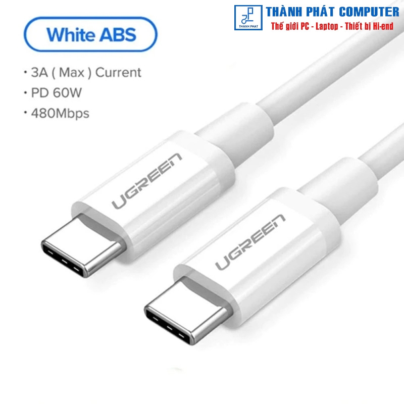 Cáp USB Type-C 2.0 dài 2m Ugreen 60520