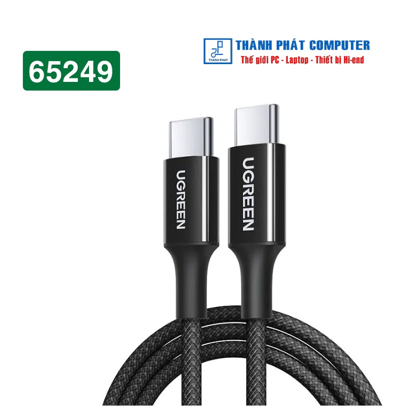 Cáp Type-C 100W dài 1m Ugreen (Nhiều màu)