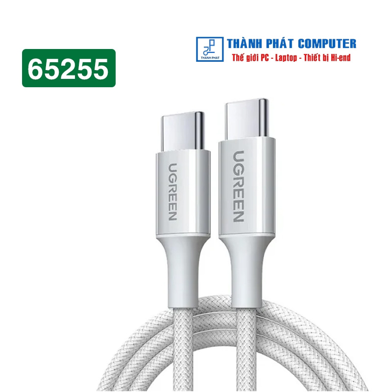 Cáp Type-C 100W dài 1m Ugreen (Nhiều màu)
