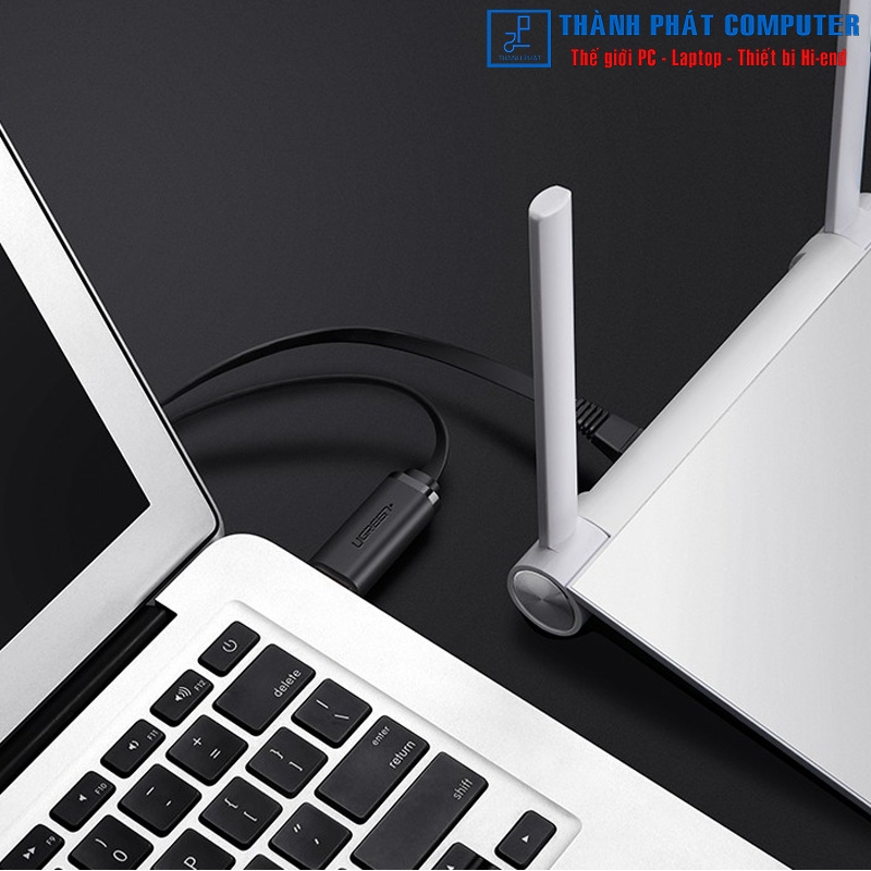 Cáp lập trình Console USB to RJ45 FTDI dài 3m Ugreen 60813