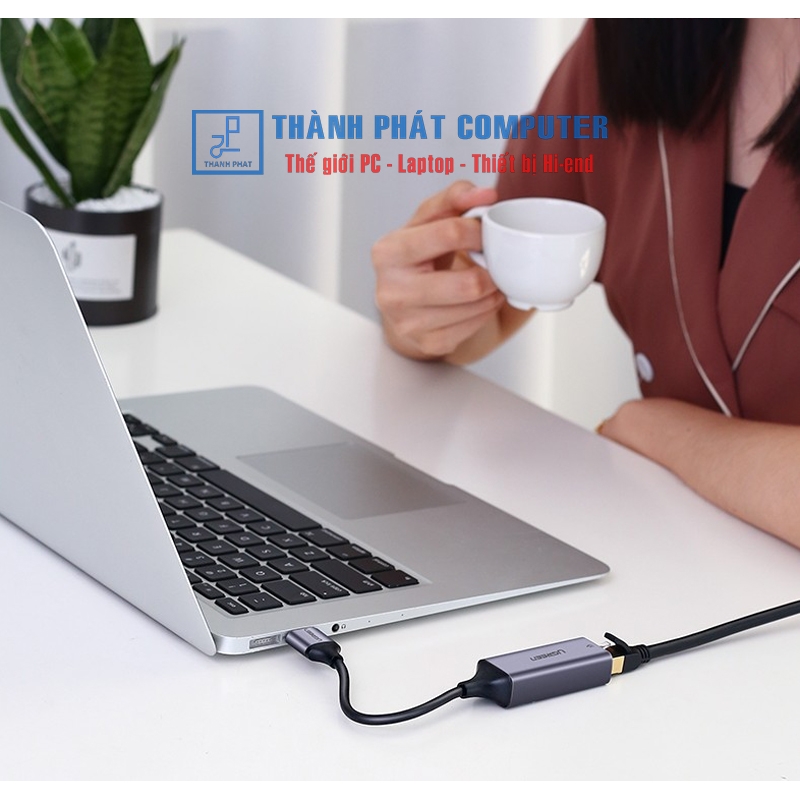 Cáp USB 3.0 to Lan hỗ trợ 10/100/1000Mbps Ugreen 50922
