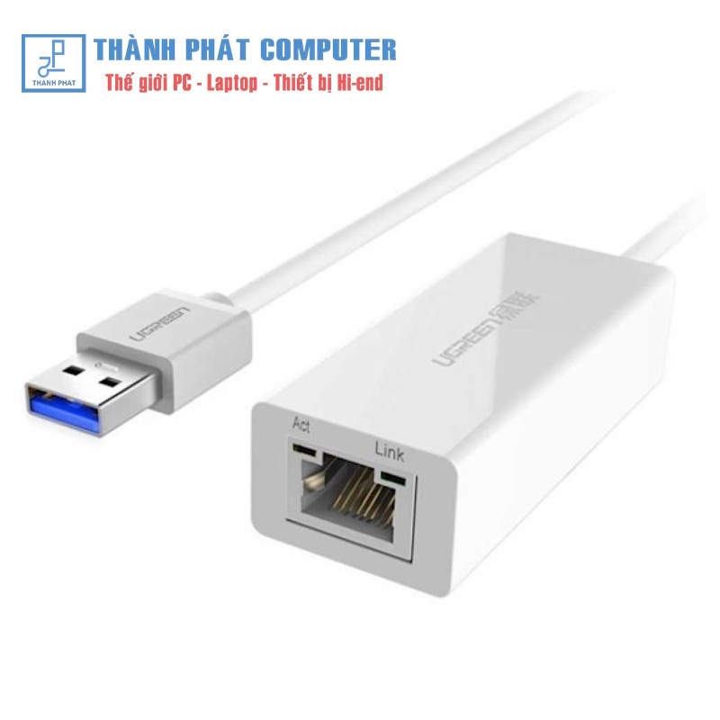 Cáp USB 3.0 to Lan 10/100/1000 Mbps Ugreen 20255