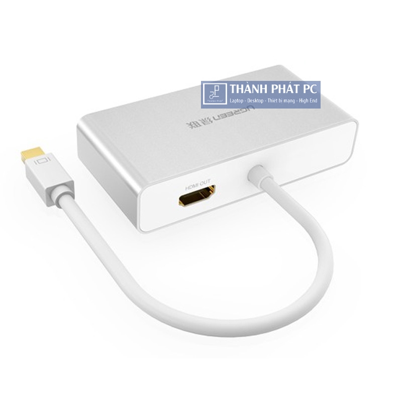 Cáp chuyển đổi Mini displayport to HDMI/VGA/DVI Ugreen 10438