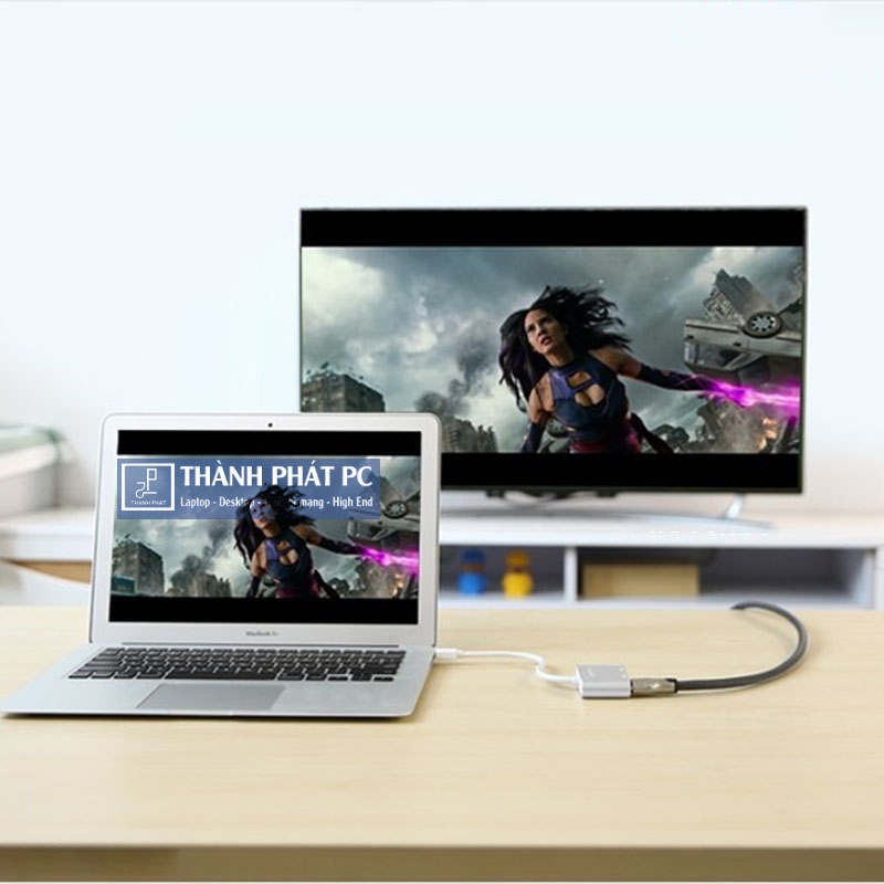 Cáp chuyển đổi Mini Displayport to HDMI và VGA Ugreen 20422