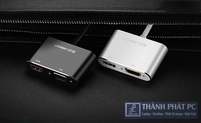 Cáp chuyển đổi Mini Displayport to HDMI và VGA Ugreen 20422