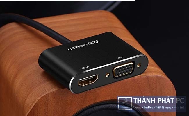 Cáp chuyển đổi Mini Displayport to HDMI và VGA Ugreen 20422