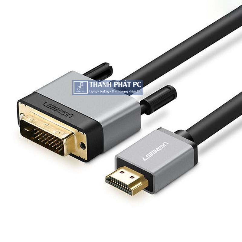 Cáp chuyển đổi HDMI to DVI (24+1) dài 8m Ugreen 20890