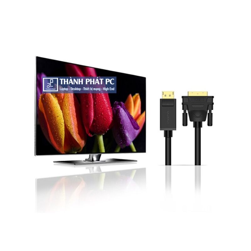 Cáp chuyển đổi Displayport sang DVI 24+1 dài 1,5m Ugreen 10243