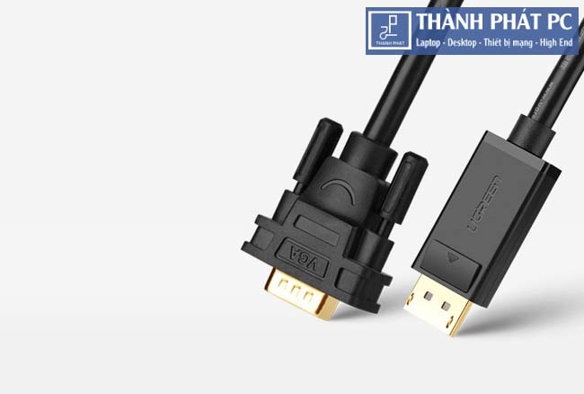 Cáp Displayport to VGA dài 1,5m Ugreen 10247