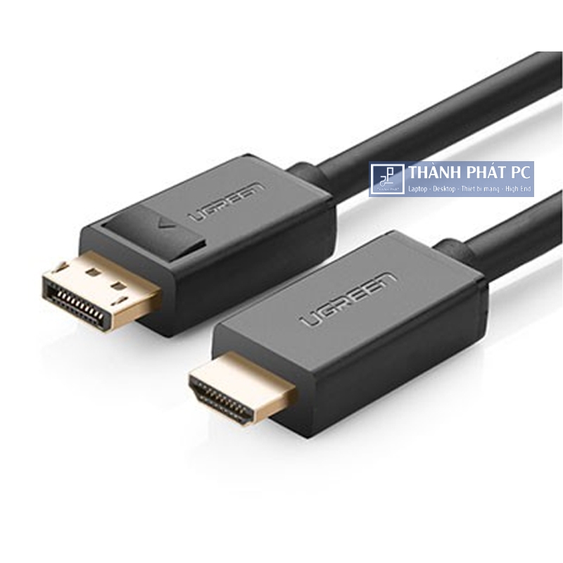 Cáp Displayport 1.2 to HDMI dài 1m 4K Ugreen 10238