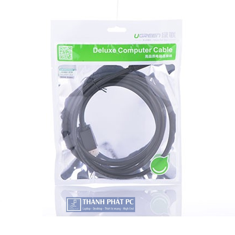 Cáp Displayport 1.2 to HDMI dài 2m 4K Ugreen 10202