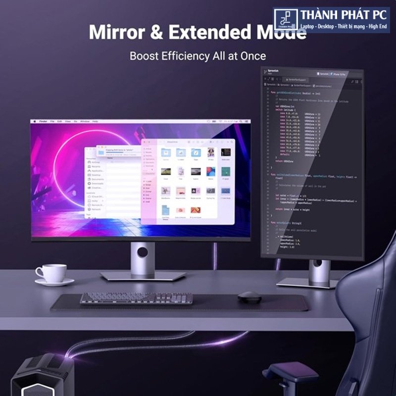 Cáp chuyển đổi Displayport v1.4 to HDMI dài 1m 8K Ugreen 80395