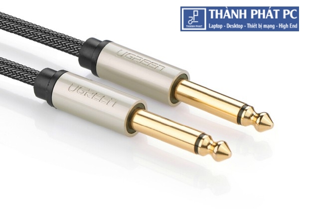 Cáp Audio 6.5mm bọc dù mạ vàng dài 1m Ugreen 10636