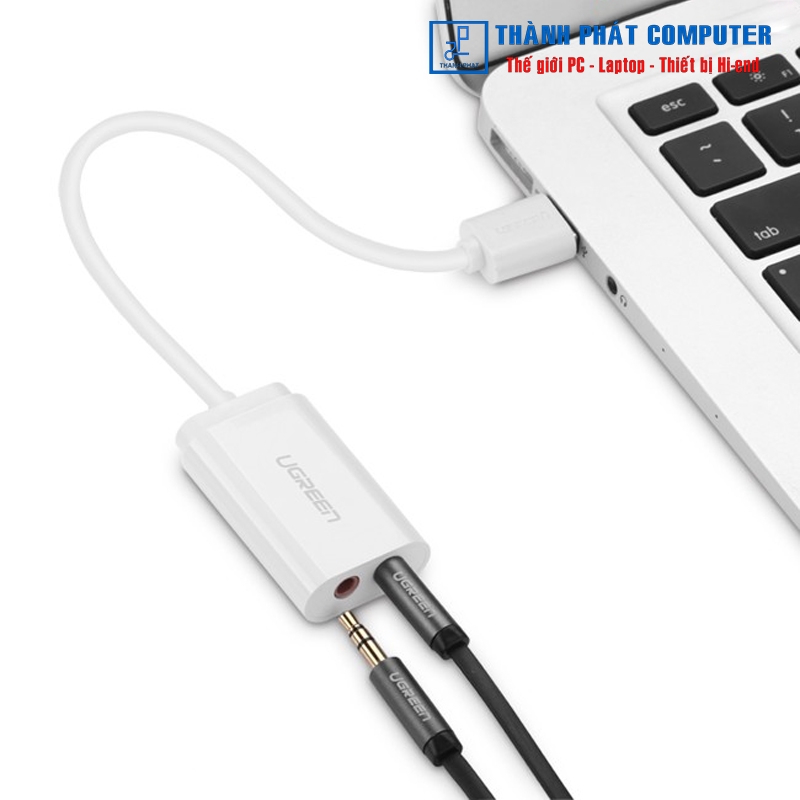 Card sound USB 2.0 to 3.5mm Ugreen 30143