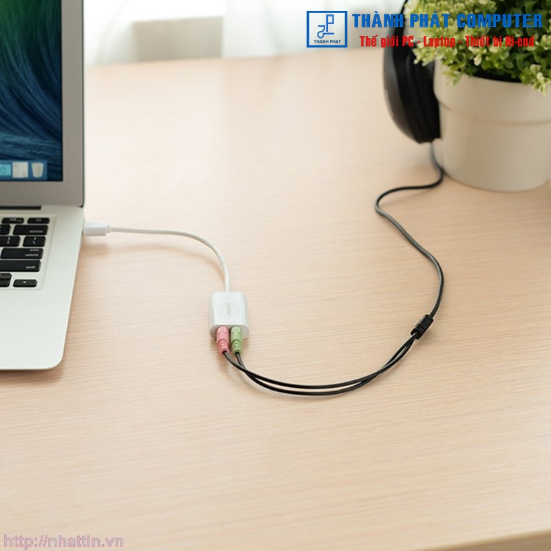 Card sound USB 2.0 to 3.5mm Ugreen 30143