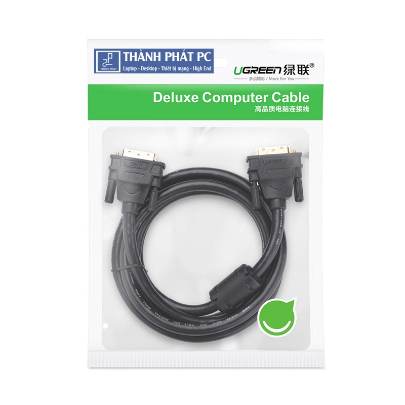Cáp DVI 24+1 dài 5m hỗ trợ Full HD Ugreen 11608