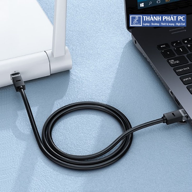 Cáp mạng đúc sẵn Cat6 UTP dẹt dài 5m 32AWG Ugreen 50187