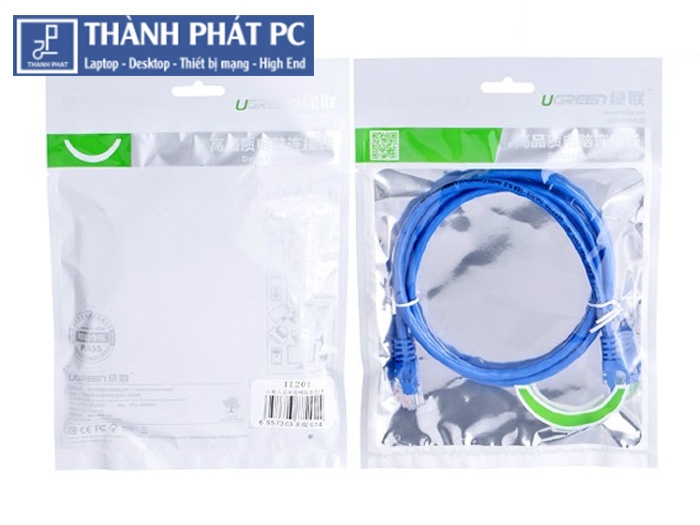 Cáp mạng đúc sẵn Cat6 dài 10m Ugreen 11205