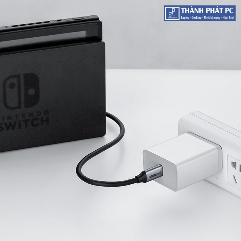 Cáp Type-C Thunderbolt 4K@60Hz dài 1,5m Ugreen 50751