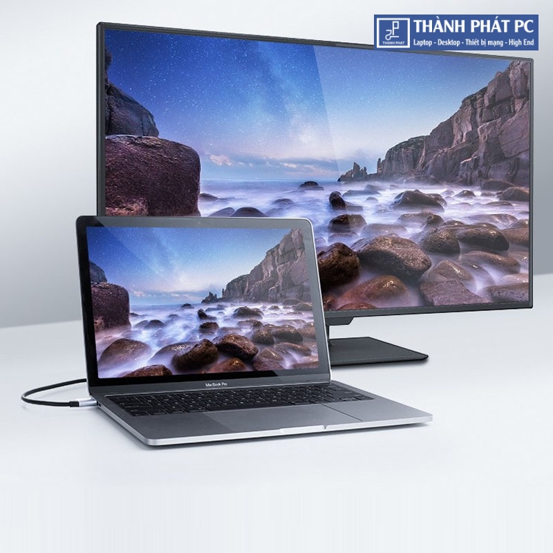 Cáp Type-C Thunderbolt 4K@60Hz dài 1,5m Ugreen 50751