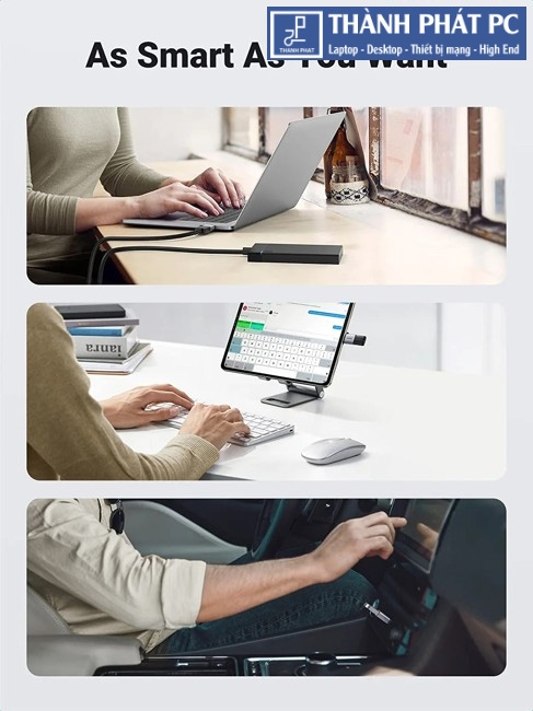 Đầu chuyển đổi OTG USB Type-C to USB 3.0 vỏ nhôm Ugreen 50283