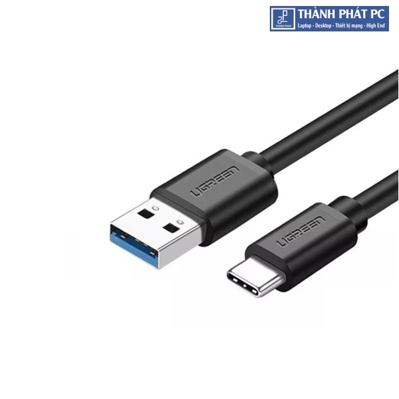 Cáp USB 3.0 to USB Type-C dài 0.5m Ugreen 20881