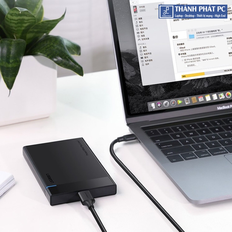 Cáp chuyển đổi USB type-C to Micro USB 3.0 dài 1m Ugreen 20103