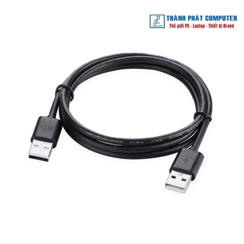 Cáp USB 2.0 2 đầu đực dài 3m Ugreen 30136