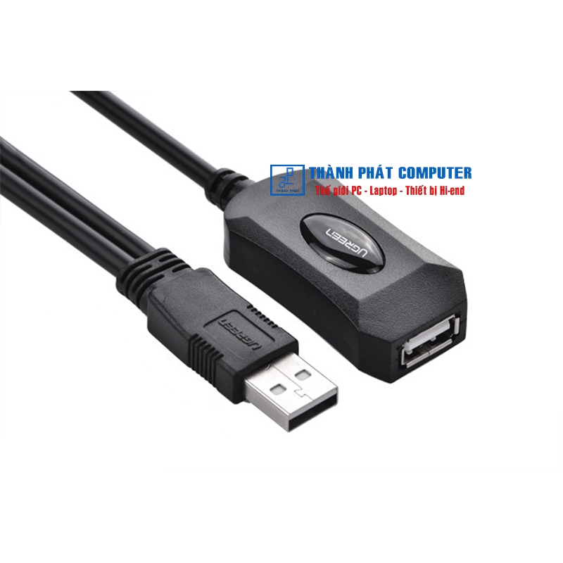 Cáp USB 2.0 nối dài 5m có hỗ trợ nguồn Ugreen 20213