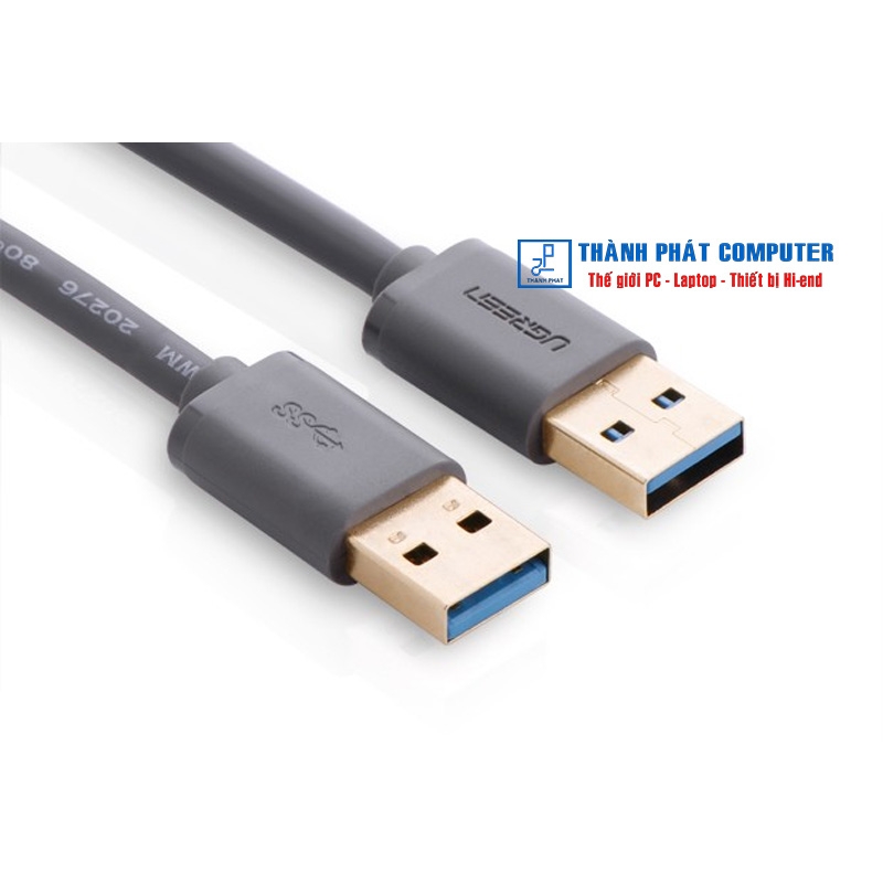 Cáp USB 3.0 hai đầu đực dài 1m Ugreen 10370