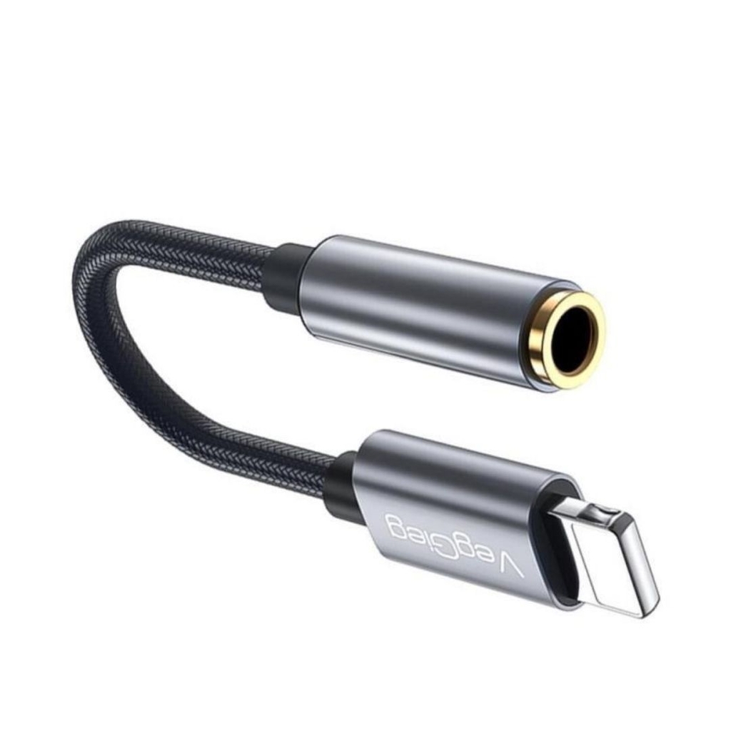 Cáp chuyển đổi VegGieg Lightning sang 3.5mm âm V-A619