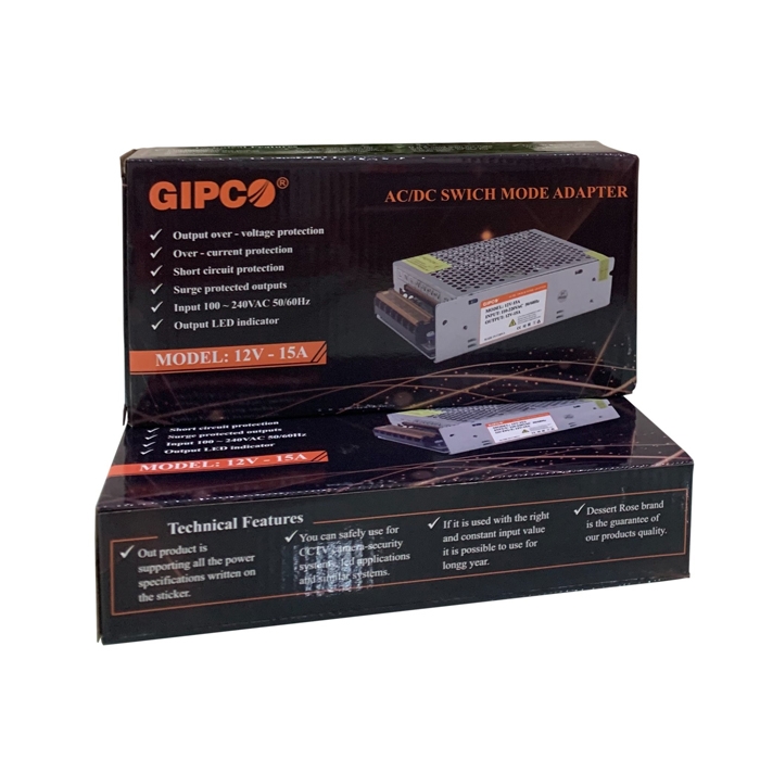 NGUỒN TỔNG CAMERA GIPCO 12V-15A