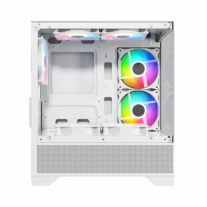 VỎ CASE  MÁY TÍNH CENTAUR CENTAUR METAL WHITE (M-ATX| MID TOWER| TRẮNG)