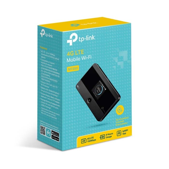 BỘ PHÁT WIFI DI ĐỘNG 4G TP-LINK M7350 (150Mbps| 4G LTE)