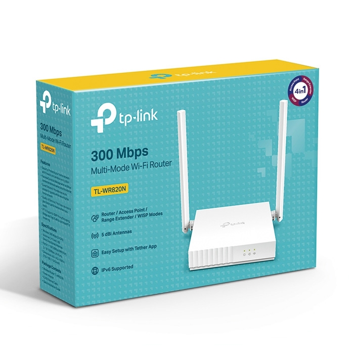 BỘ PHÁT WIFI TP-LINK TL-WR820N (N300MBPS| IPTV)
