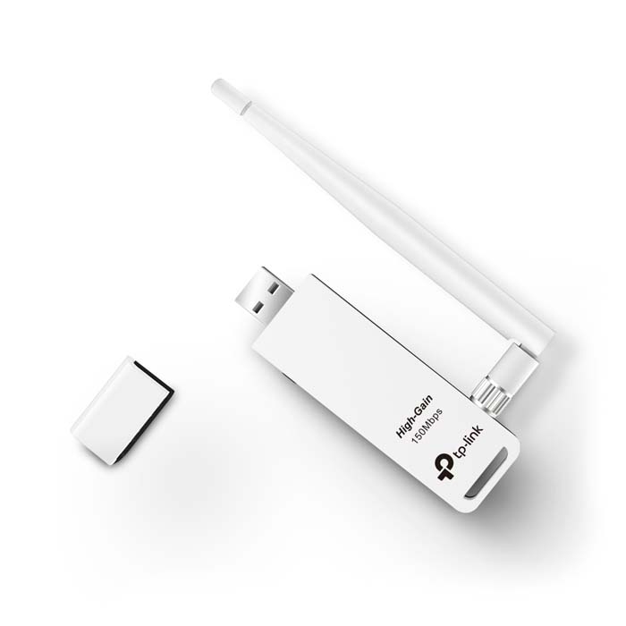 CARD MẠNG KHÔNG DÂY TP-LINK TL-WN722N (N150Mbps| USB)