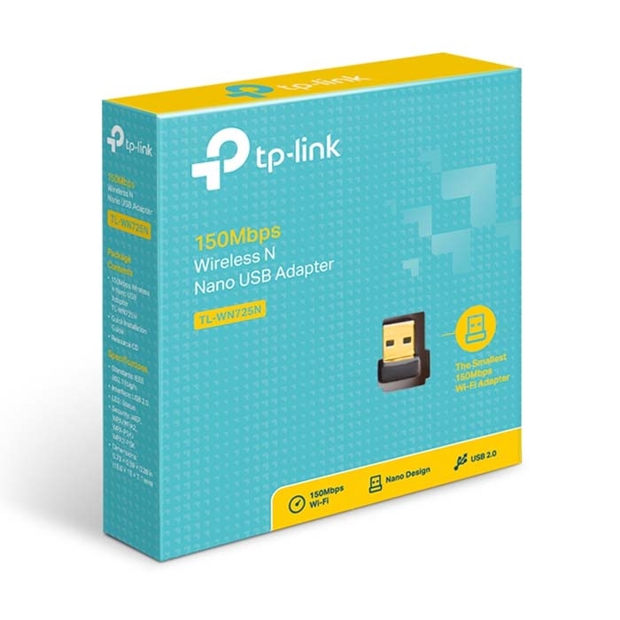 CARD MẠNG KHÔNG DÂY USB TP-LINK TL-WN725N (N150MBPS)