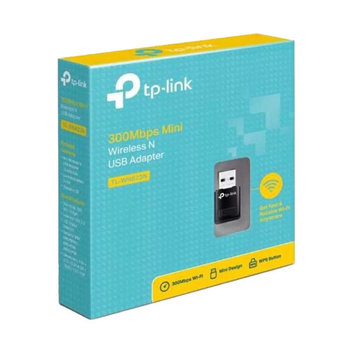 CARD MẠNG KHÔNG DÂY USB TP-LINK TL-WN823N (N300MBPS| WPS)