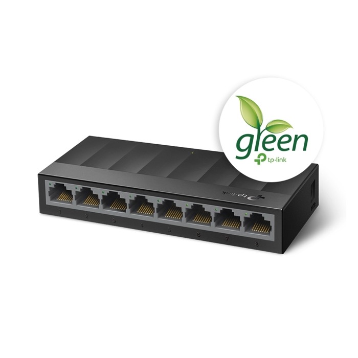SWITCH TP-LINK LS1008G (8 CỔNG 10/100/1000MBPS| VỎ NHỰA)