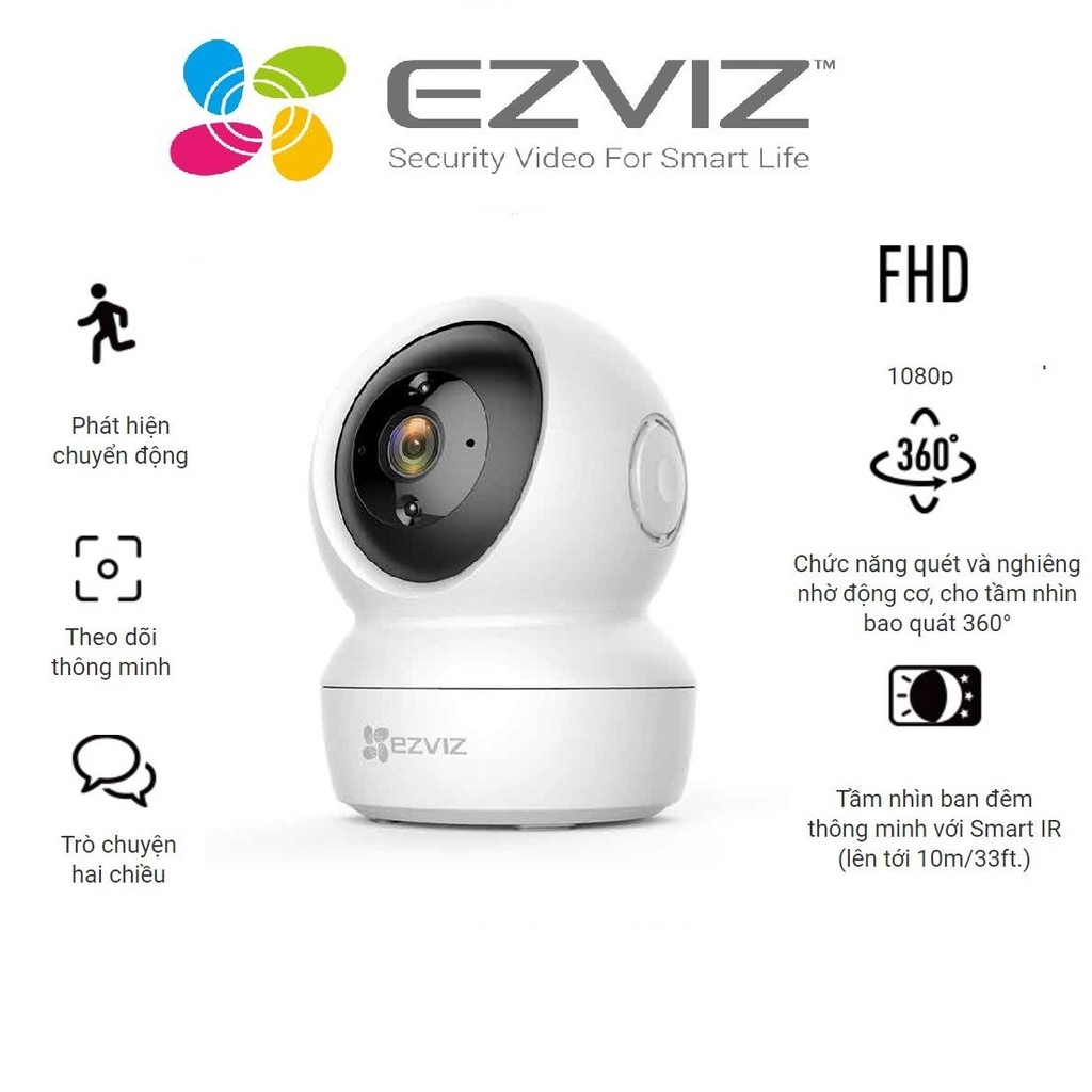 Camera Wifi thông minh EZVIZ C6N 1080P