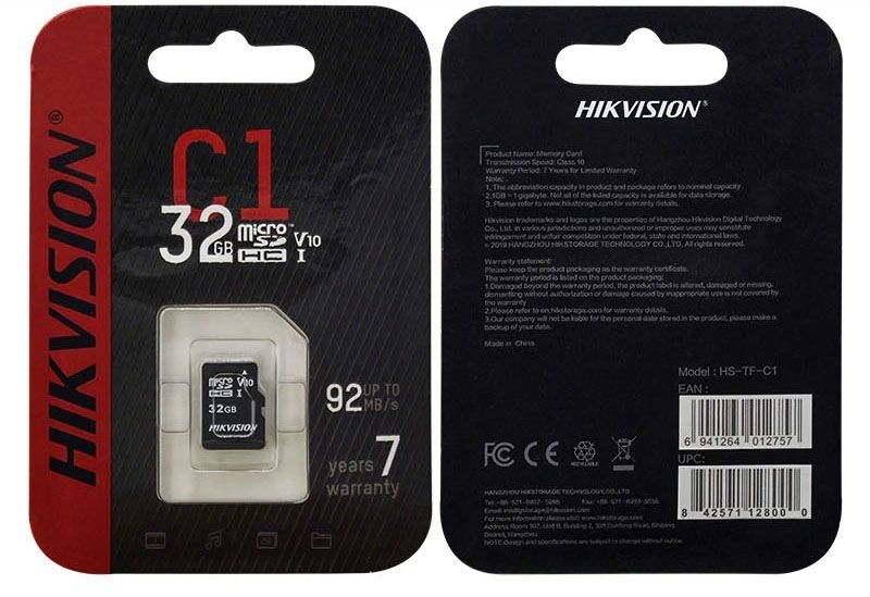 Thẻ Nhớ Micro SD 32Gb HIKVISION