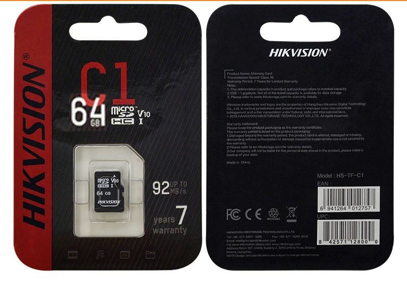 Thẻ Nhớ Micro SD 64GB HIKVISION
