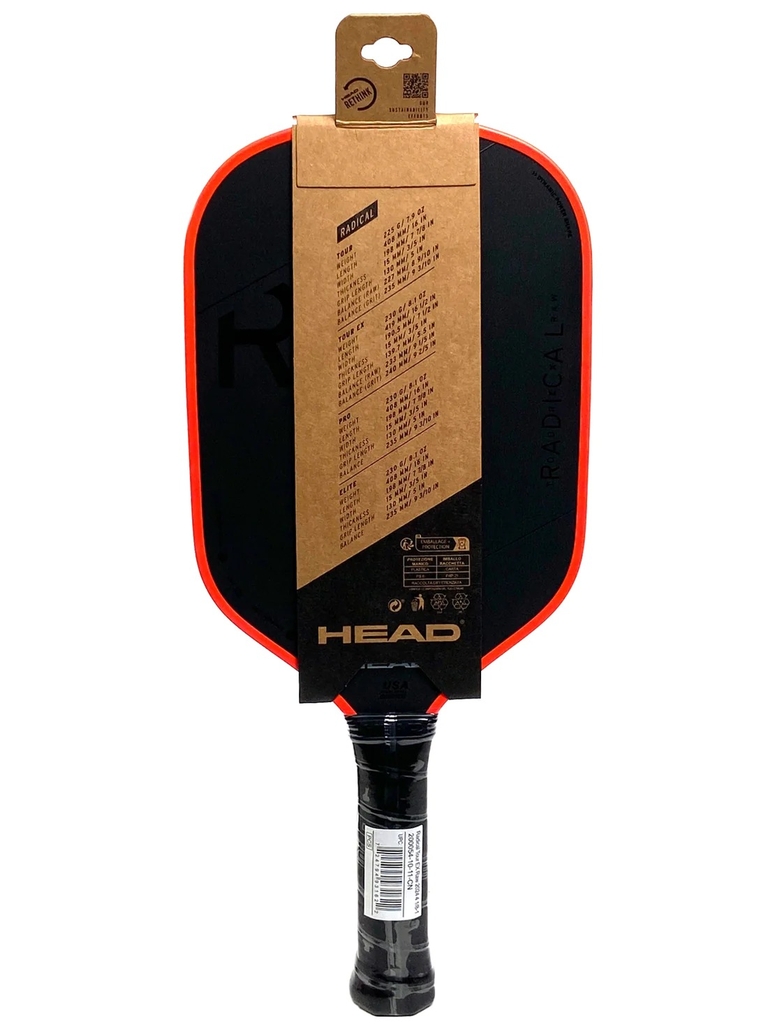 Vợt pickleball HEAD Radical Tour EX Raw