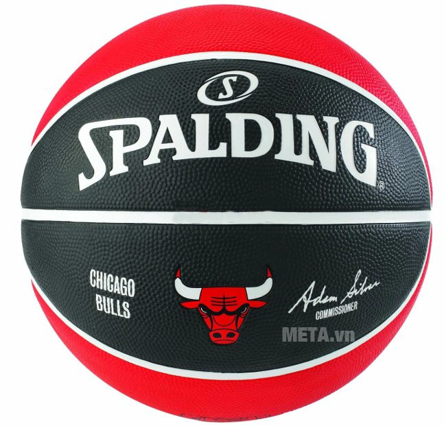 Bóng rổ Spalding NBA Team Chicago Bulls Outdoor size 7