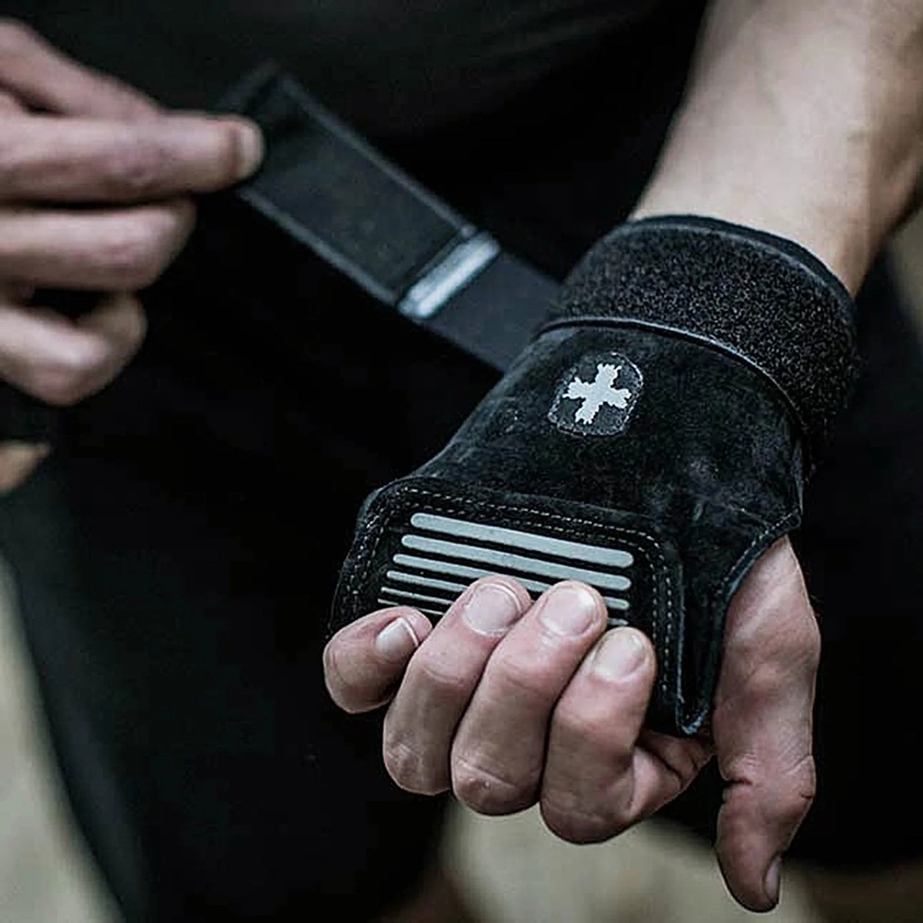 Dây Hỗ Trợ Tập Gym Harbinger Lifting Grips - Đen