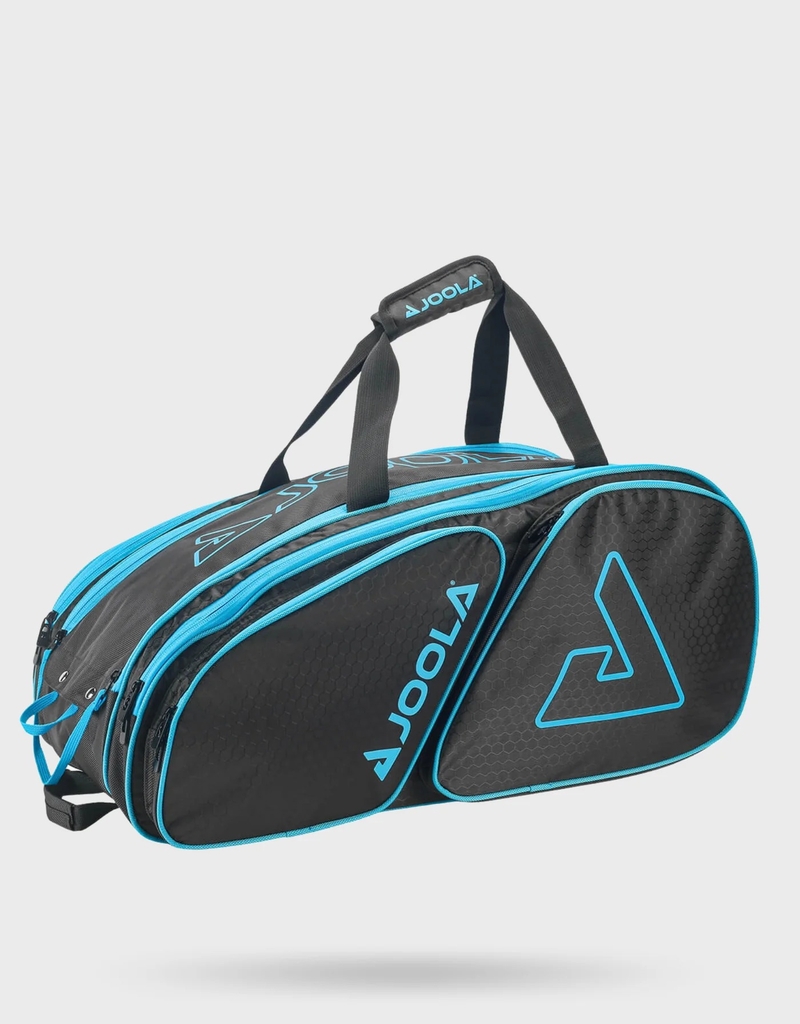 Túi Joola Tour Elite Pickleball Duffle Bag - Black/Light Blue