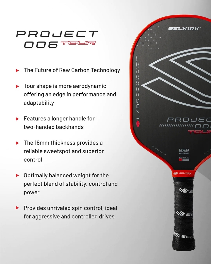 Vợt pickleball Selkirk Labs Project 006