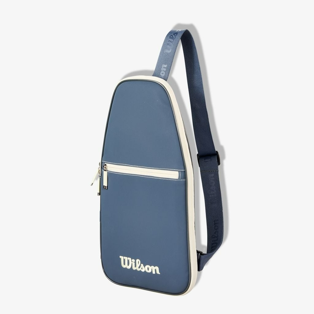 Túi đựng vợt pickleball Wilson Full Cover Blue/Cream