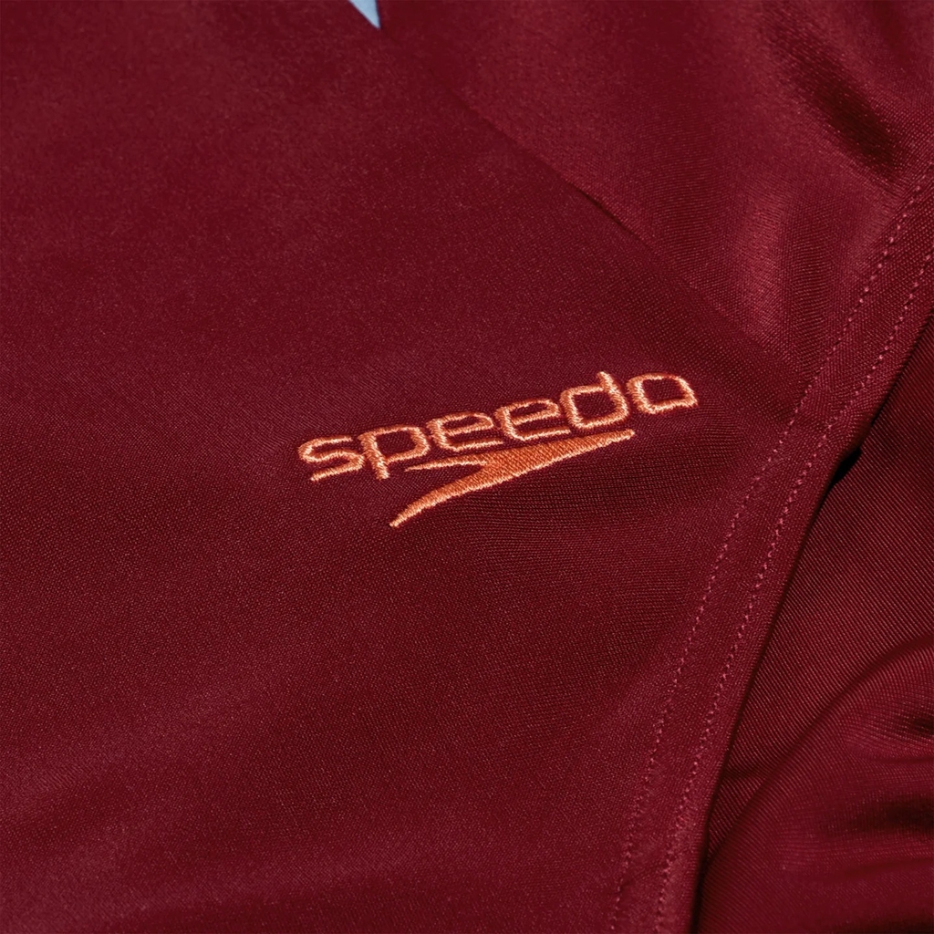 Đồ Bơi Một Mảnh Nữ Speedo Long Sleeve - Đỏ